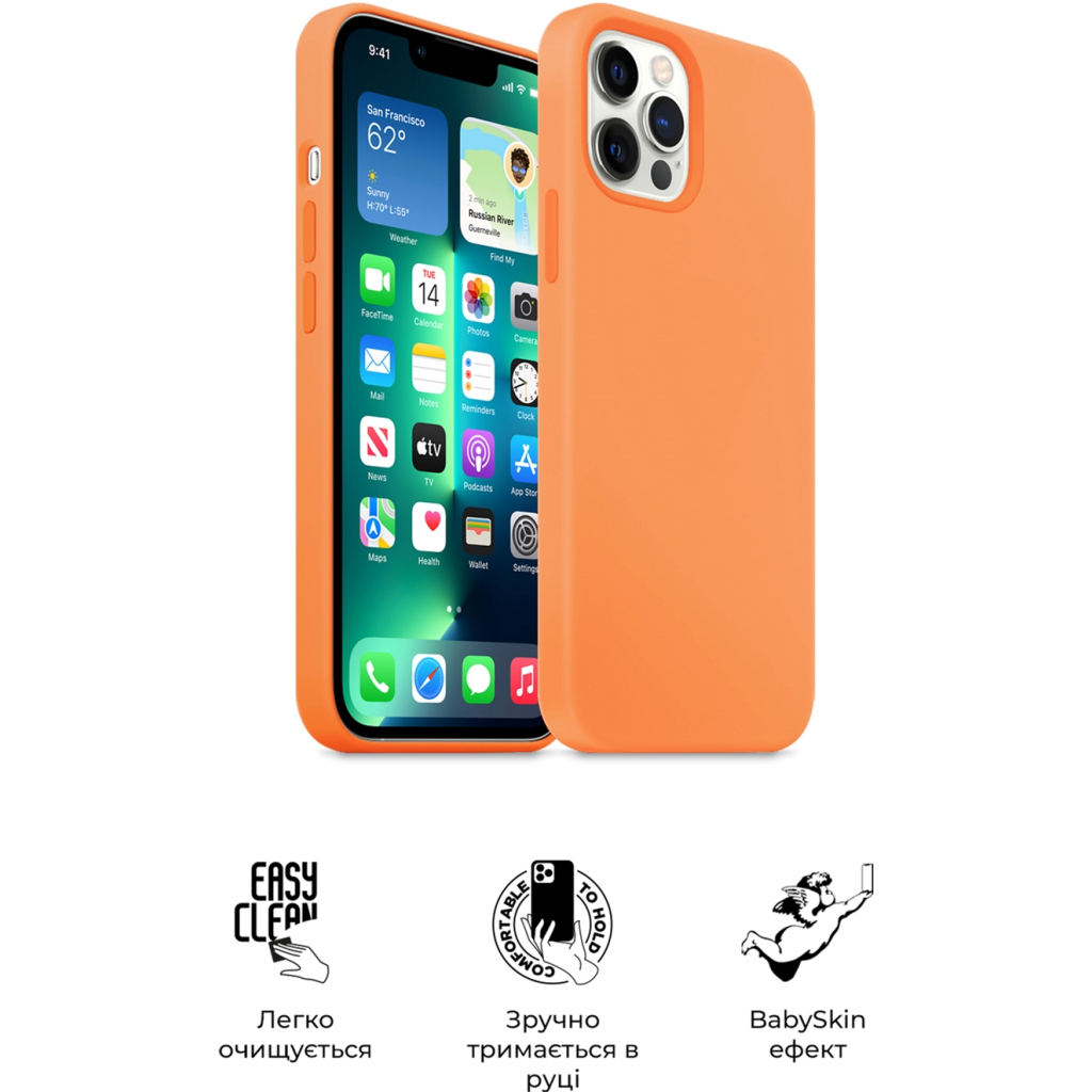 Чохол до мобільного телефона Armorstandart ICON2 Case Apple iPhone 13 Pro Max Marigold (ARM60502) - изображение 3