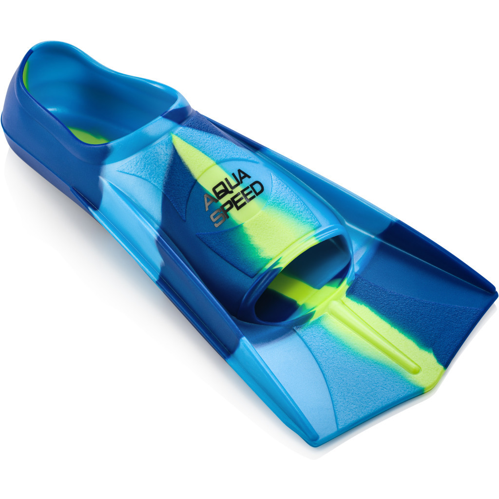 Ласти Aqua Speed Training Fins 137-82 7943 синій, блакитний, жовтий 39-40 (5908217679437) - зображення 3