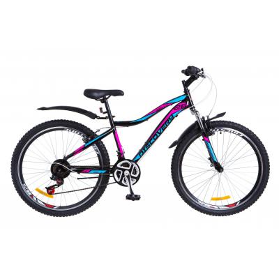 Велосипед Discovery 26" KELLY 2018 AM 14G Vbr рама-15" St біло-чорний (OPS-DIS-26-147) - зображення 1