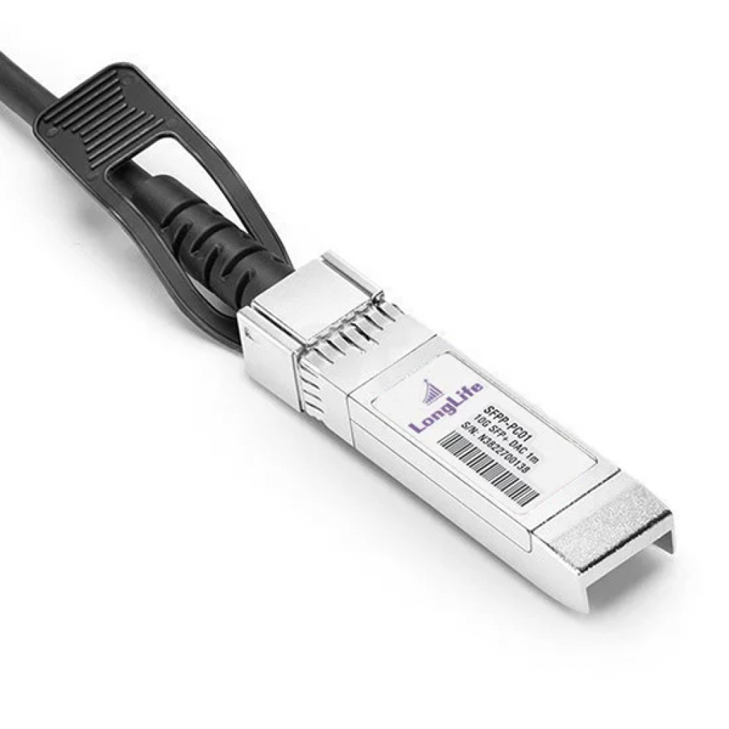 Оптичний патчкорд Alistar SFP+ to SFP+ 10G Directly-attached Copper Cable 10M (DAC-SFP+10M) - изображение 2
