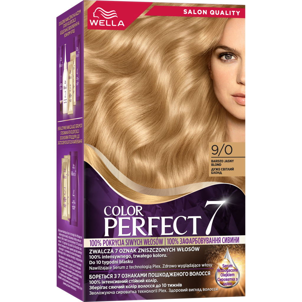Фарба для волосся Wella Color Perfect 9/0 Дуже світлий блонд (4064666598406) - зображення 1
