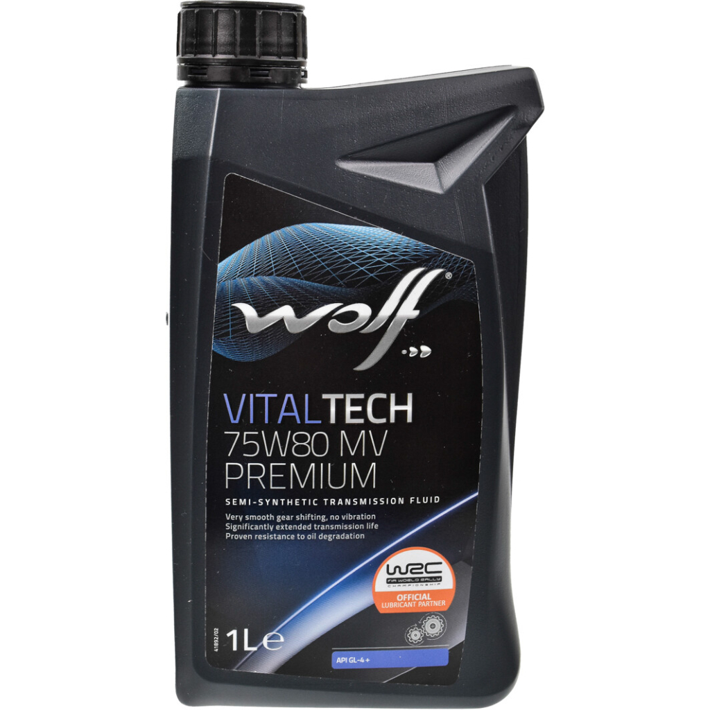 Трансмісійна олива Wolf VITALTECH 75W80 MV PREMIUM 1л (1048400) - изображение 1