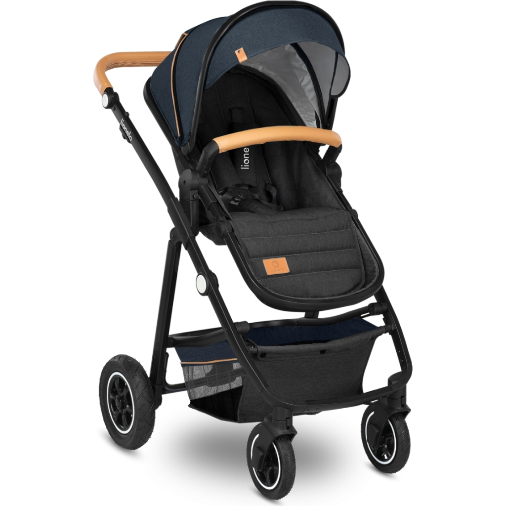 Коляска Lionelo 3 в 1 Amber Blue Navy (LO-AMBER BLUE NAVY (3in1)) - зображення 4