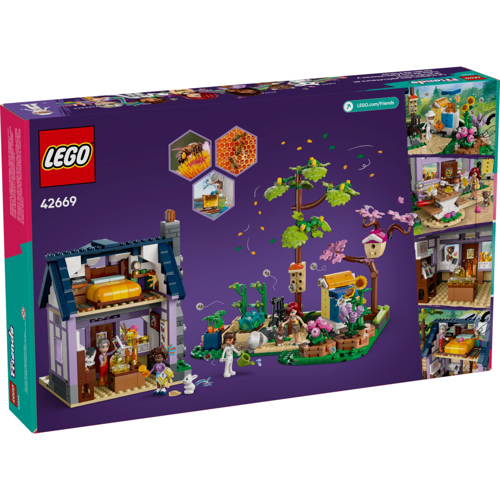 Конструктор LEGO Friends Будиночок і квітник бджолярів (42669) - зображення 10