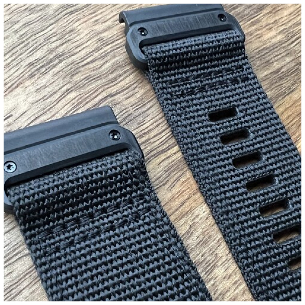 Ремінець до смарт-годинника Garmin Tactix Delta, 26mm QuickFit, Tactical Black Nylon (010-13010-00) - зображення 5