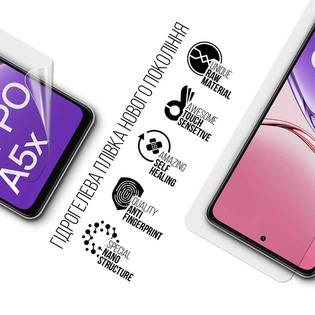 Плівка захисна Armorstandart OPPO A5X 4G / A5X 5G (ARM85393) - зображення 2