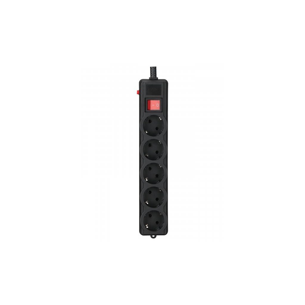 Мережевий фільтр живлення Gembird SPG5-G-10B-PRO - зображення 1