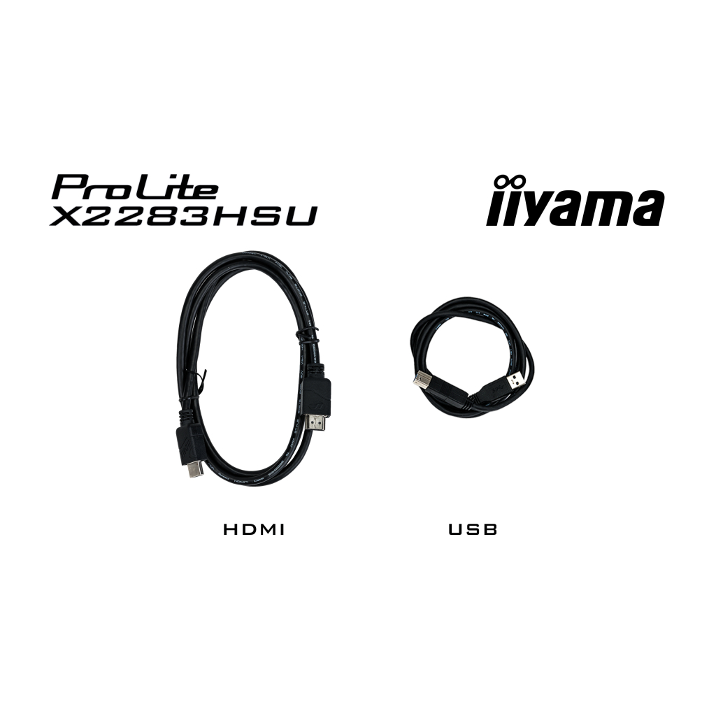Монітор iiyama X2283HSU-B1 - зображення 10