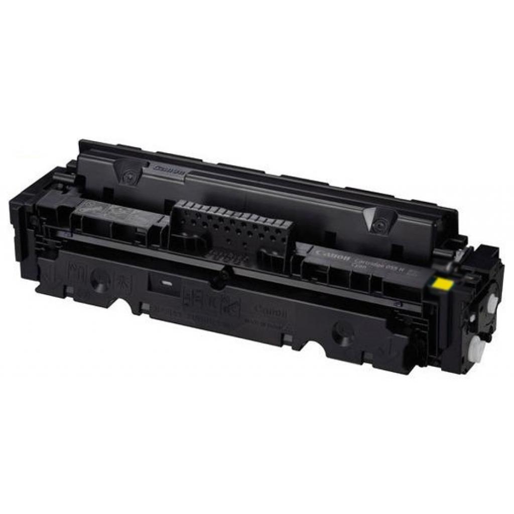 Картридж Canon 055H Yellow 5.9K (3017C002) - зображення 2