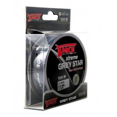 Волосінь Lineaeffe Take Xtreme GREY STAR 150м 0.296мм FishTest 12.4кг (3800129-GS) - зображення 1