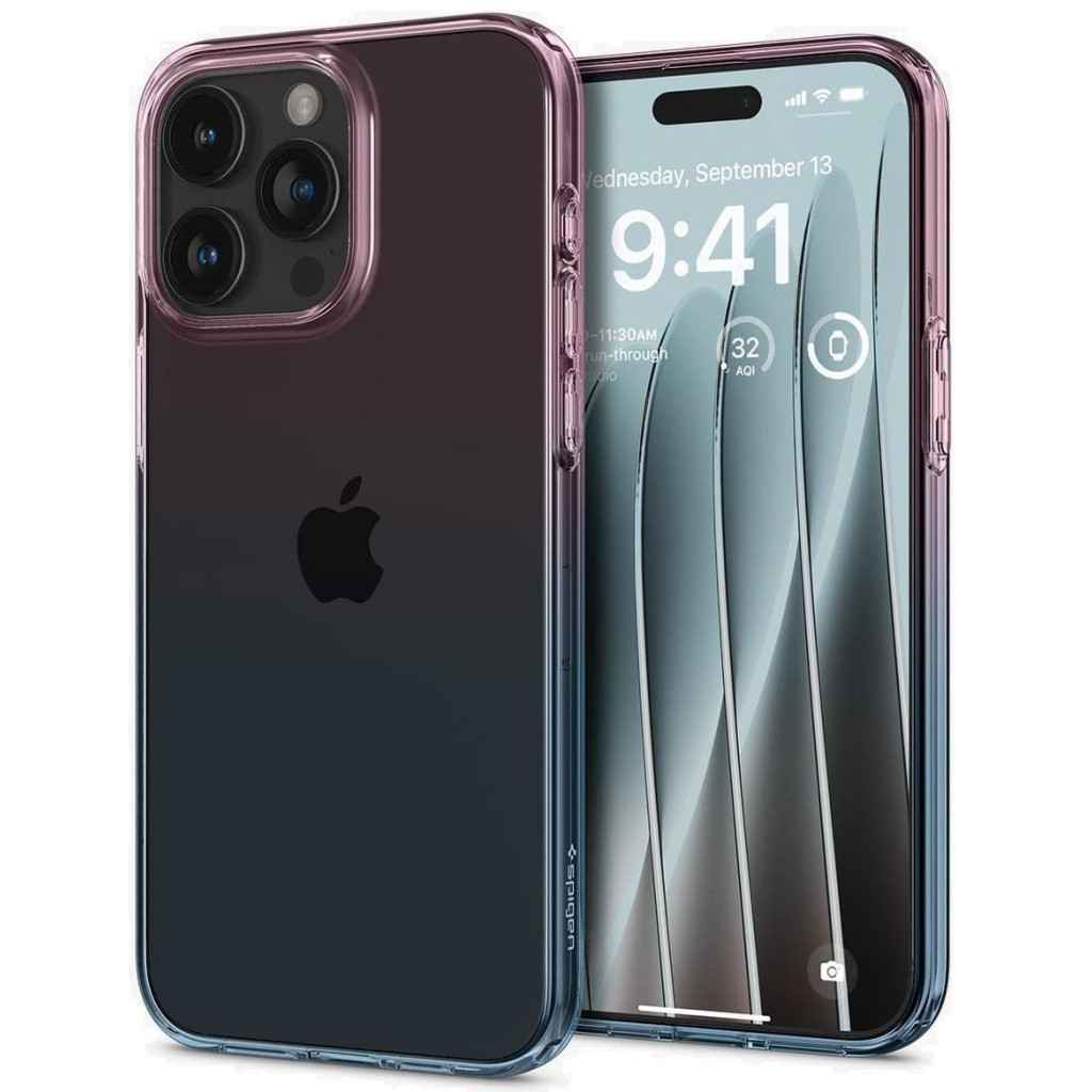 Чохол до мобільного телефона Spigen Apple iPhone 15 Pro Liquid Crystal Gradation Pink (ACS06700) - изображение 11