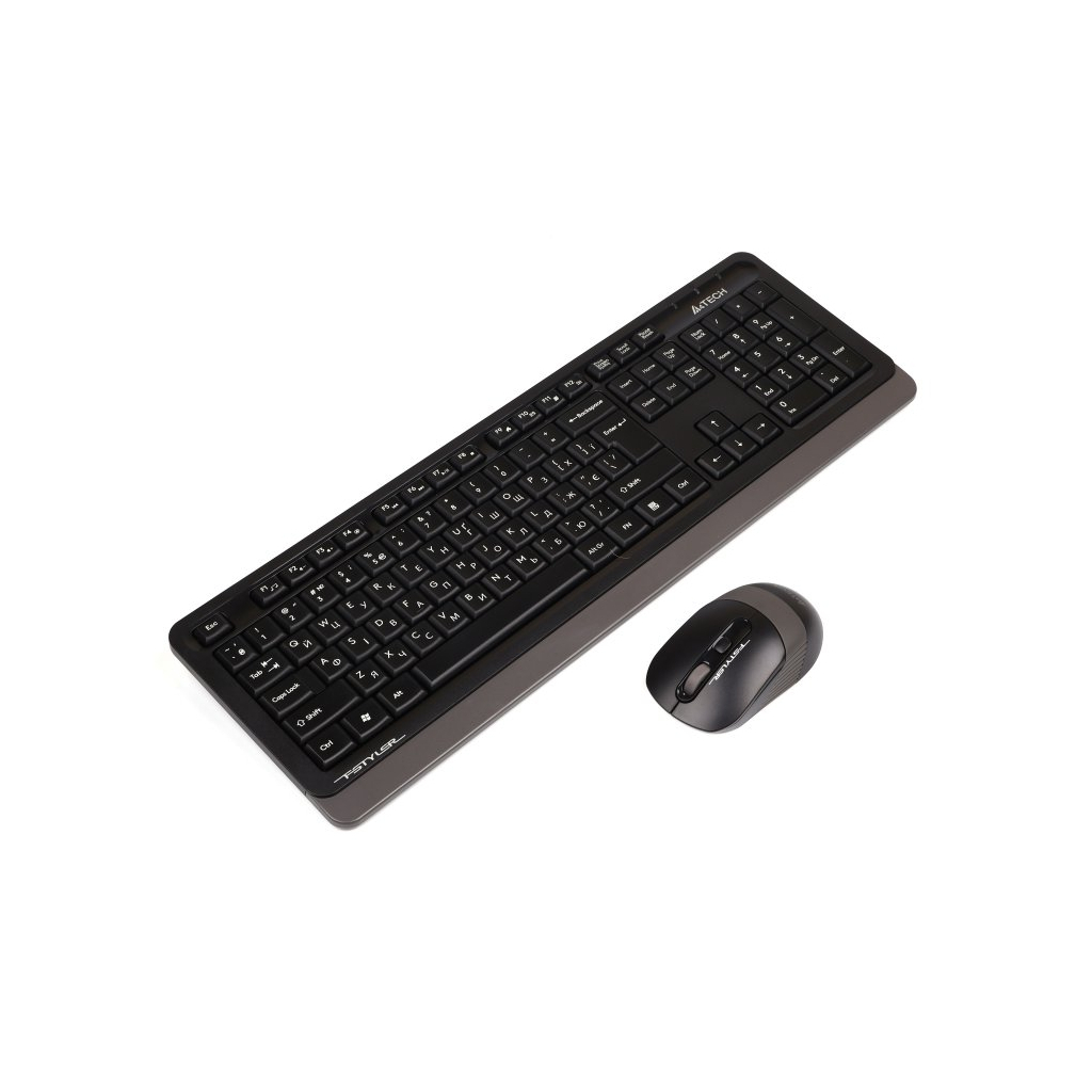 Комплект A4Tech FG1010S Wireless Grey (FG1010S Grey) - зображення 2