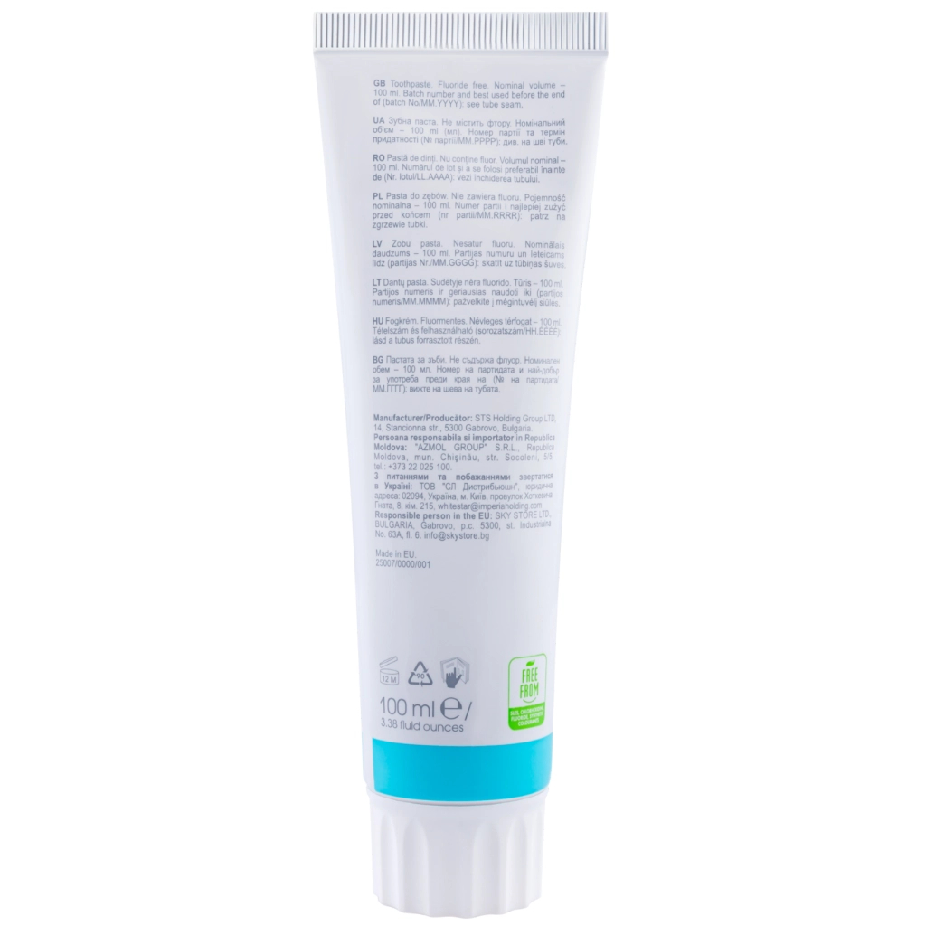 Зубна паста White Star Active Calcium 100 мл (3800237400294) - изображение 5