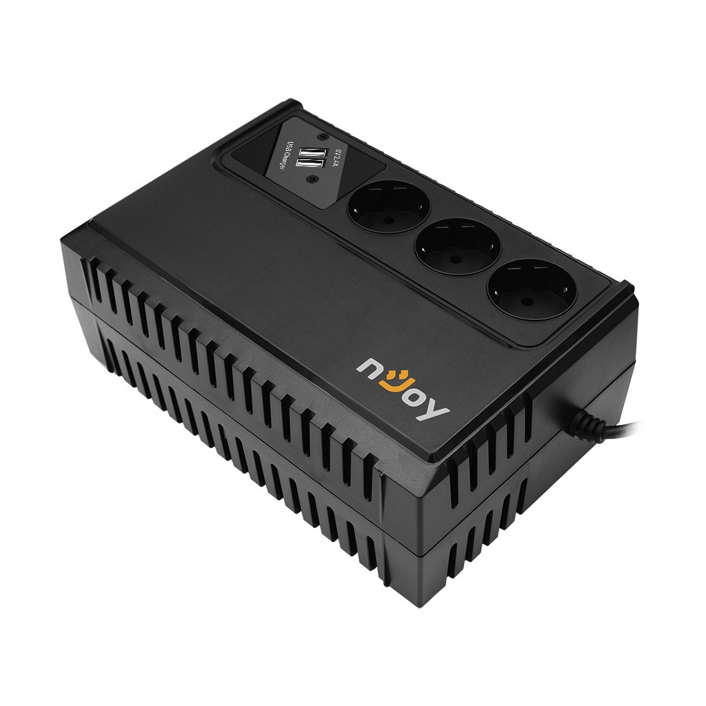 Пристрій безперебійного живлення nJoy RENTON 650VA USB (UPLI-LI065RE-CG01B) - зображення 2