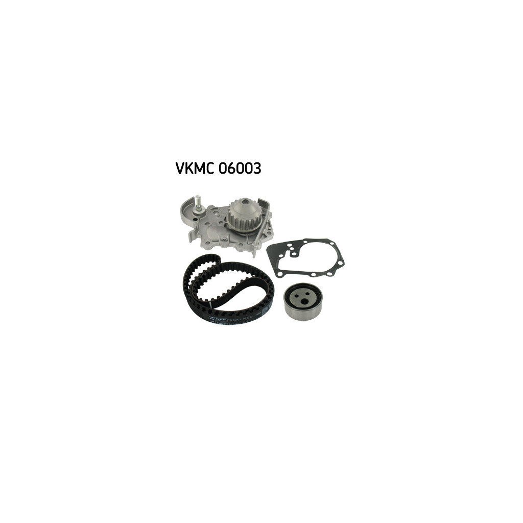 Комплект ременя ГРМ з помпой SKF VKMC 06003 - зображення 1