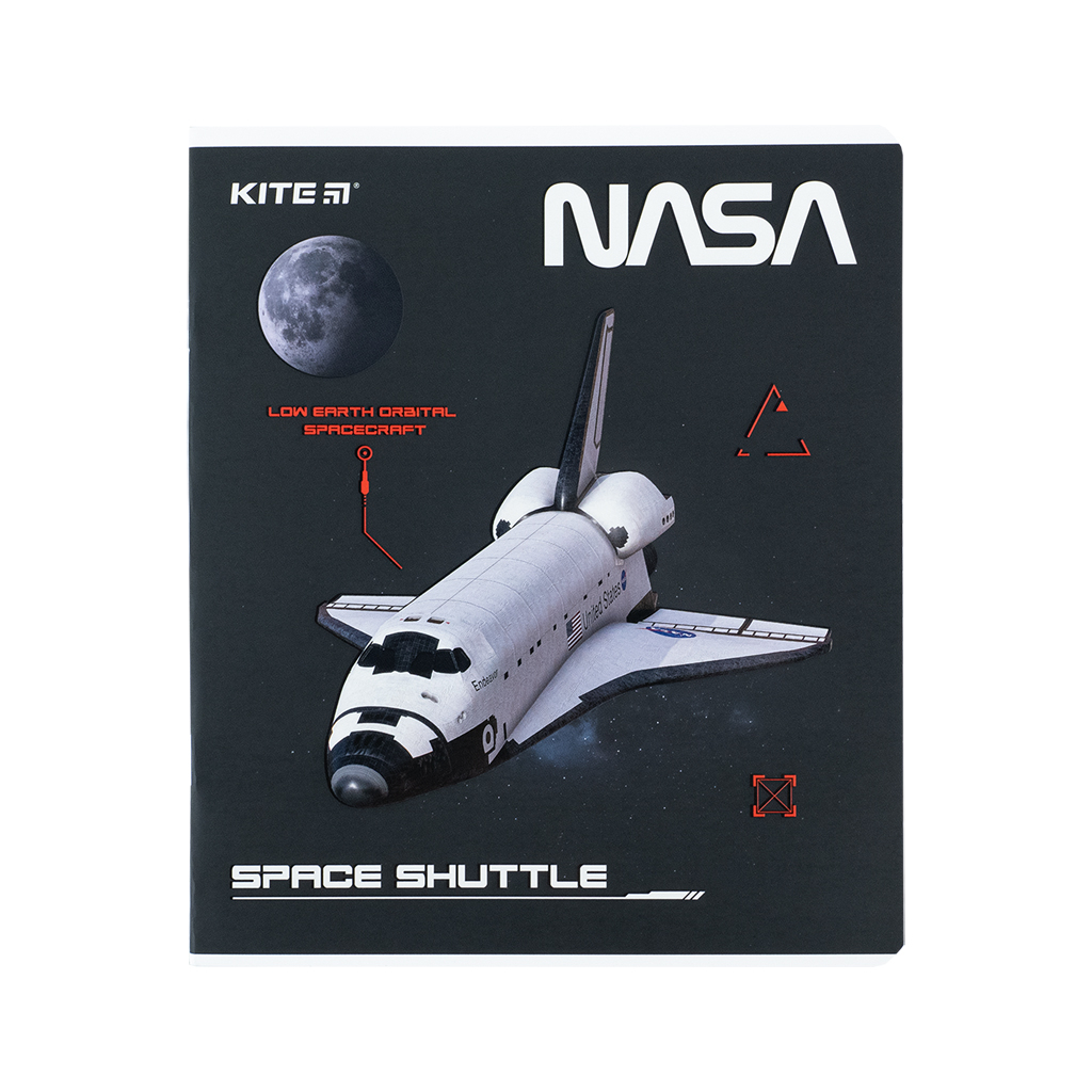 Зошит Kite NASA 48 аркушів, клітинка (NS24-259) - изображение 11