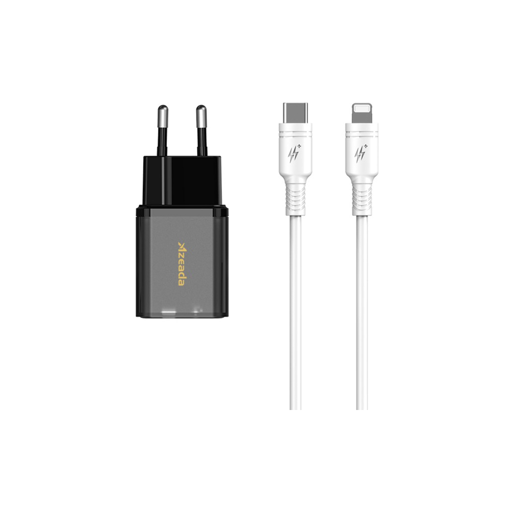 Зарядний пристрій Proda Xinrui A62 Fast Cherge 20W + Quick Charge (PD-A62-BK) - зображення 2