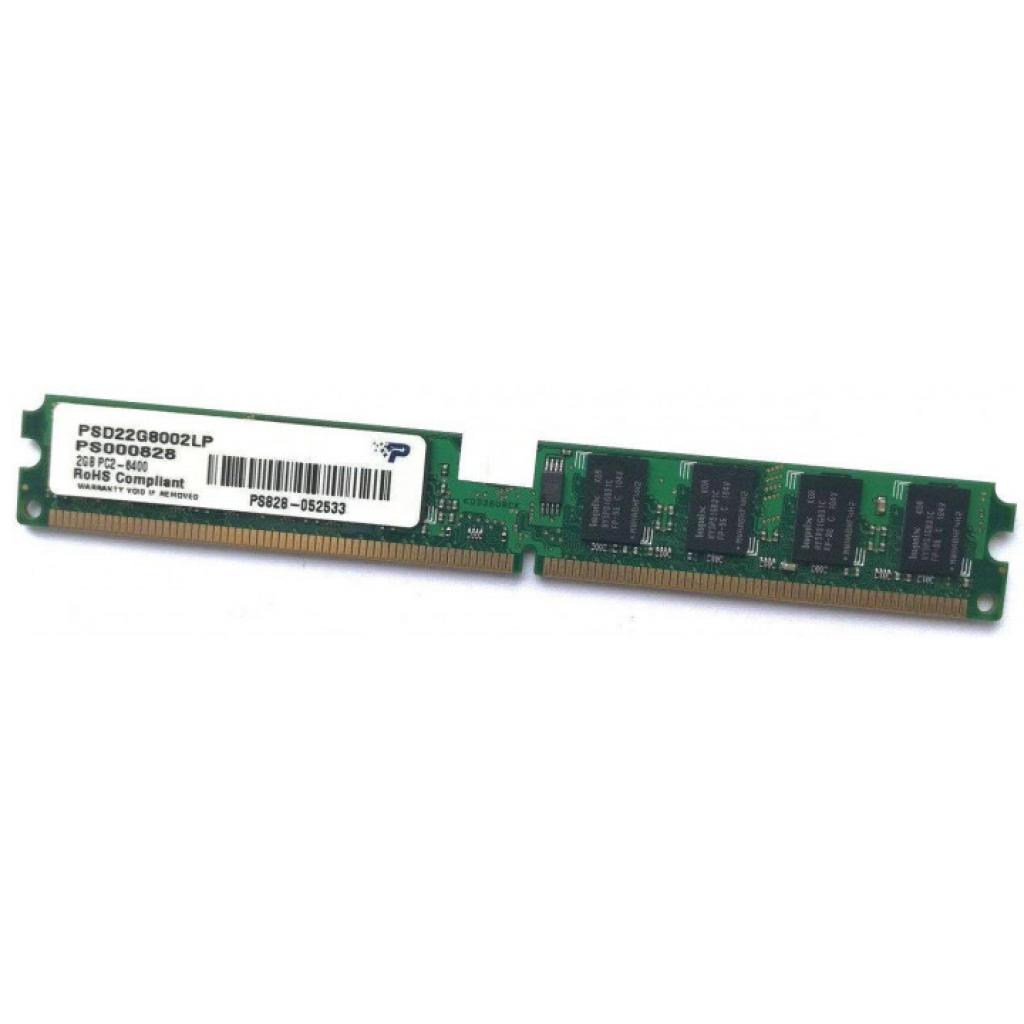 Модуль пам'яті для комп'ютера DDR2 2GB 800 MHz Patriot (PSD22G8002LP) - зображення 1