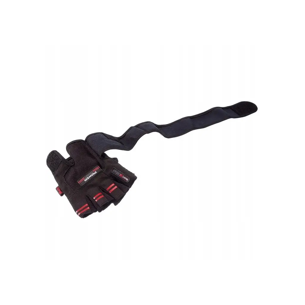 Рукавички для фітнесу Power System PS-2800 Червоні M (PS-2800_M_Red) - зображення 5