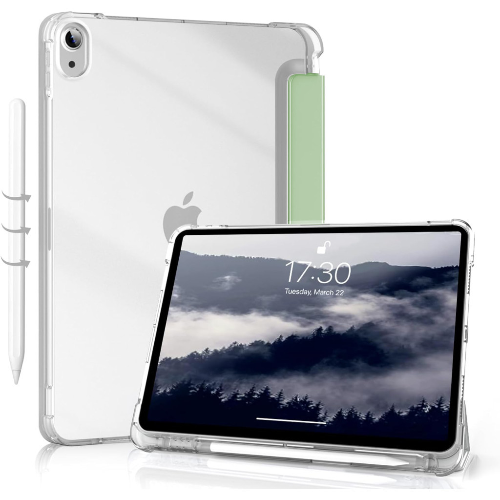 Чохол до планшета BeCover Soft Edge Apple iPad Air 11" M2/M3 (2024/2025) Green (711427) - зображення 2