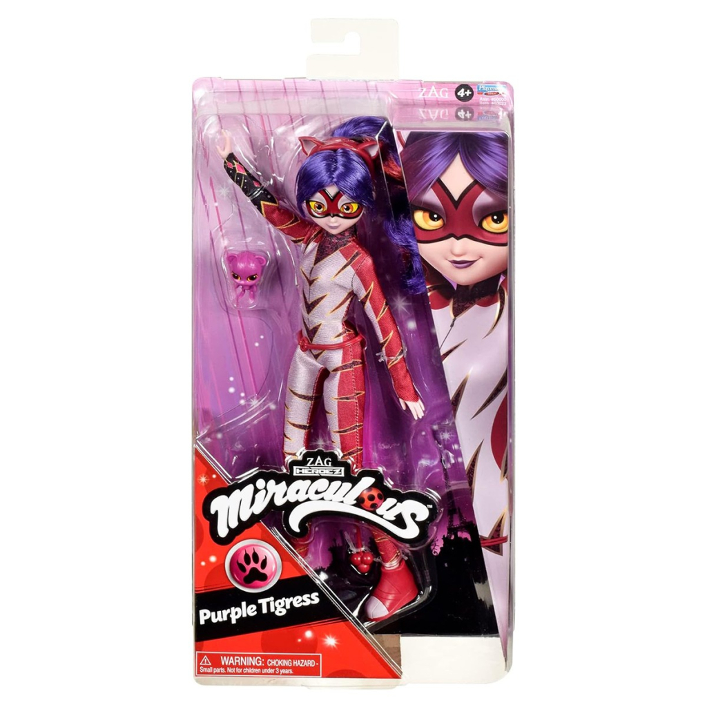 Лялька Miraculous Леді Баг і Супер-Кіт - Пурпурова Тигриця (50023) - зображення 7