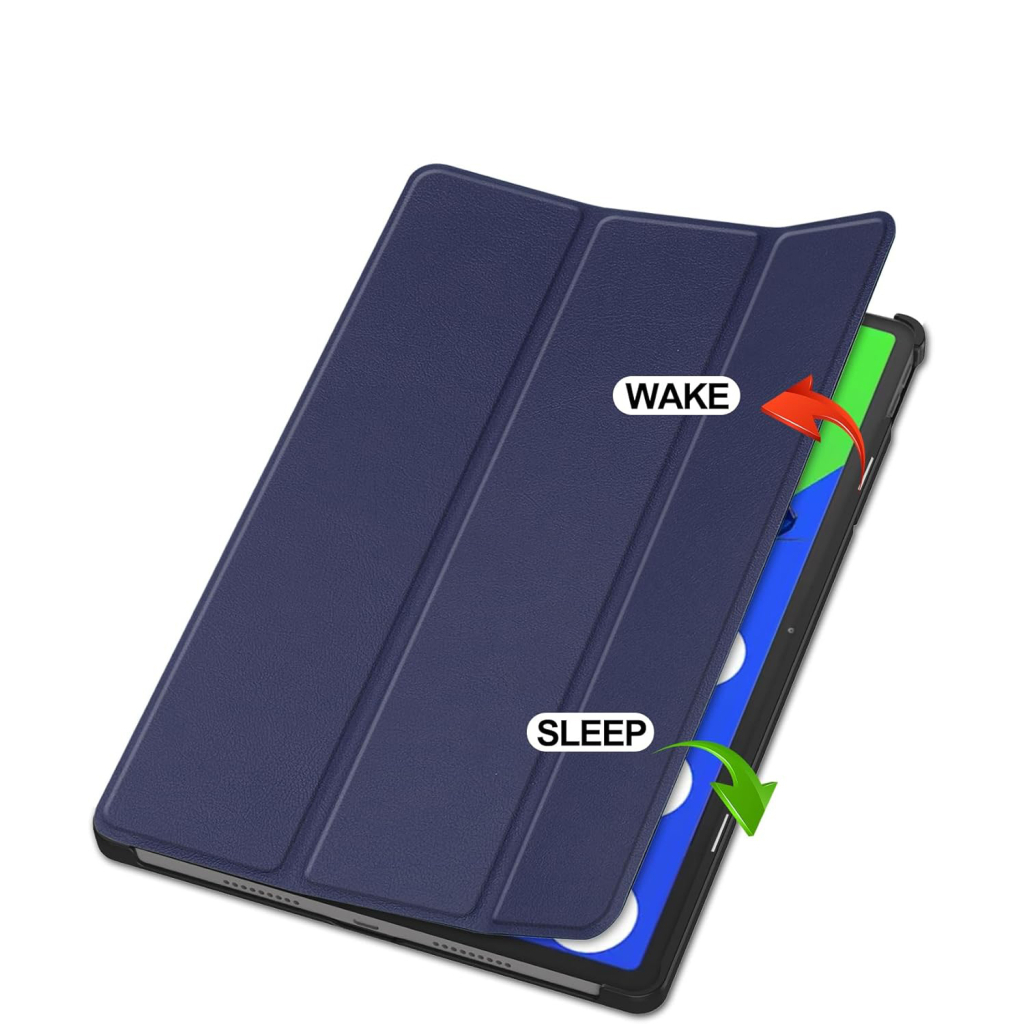 Чохол до планшета BeCover Smart Case Lenovo Idea Tab Pro 12.7" Deep Blue (713427) - зображення 4