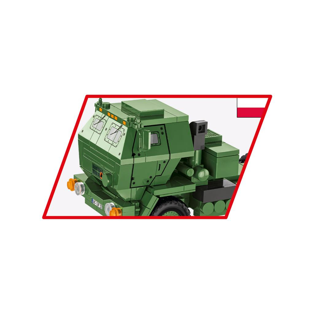 Конструктор Cobi РСЗВ Himars M142 (UA/PL/US), 604 деталі (COBI-2626) - зображення 11