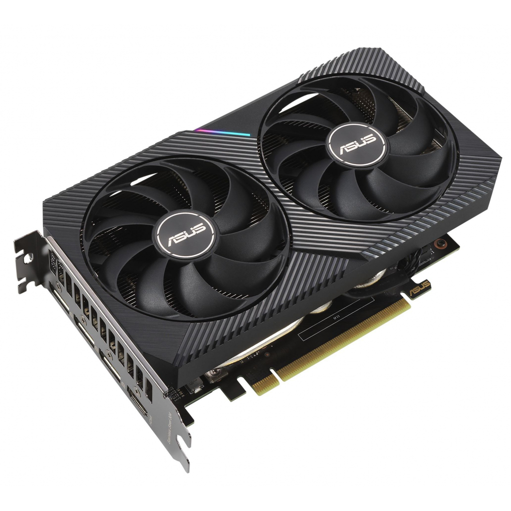 Відеокарта ASUS GeForce RTX3060Ti 8Gb DUAL MINI V2 LHR (DUAL-RTX3060TI-8G-MINI-V2) - зображення 3