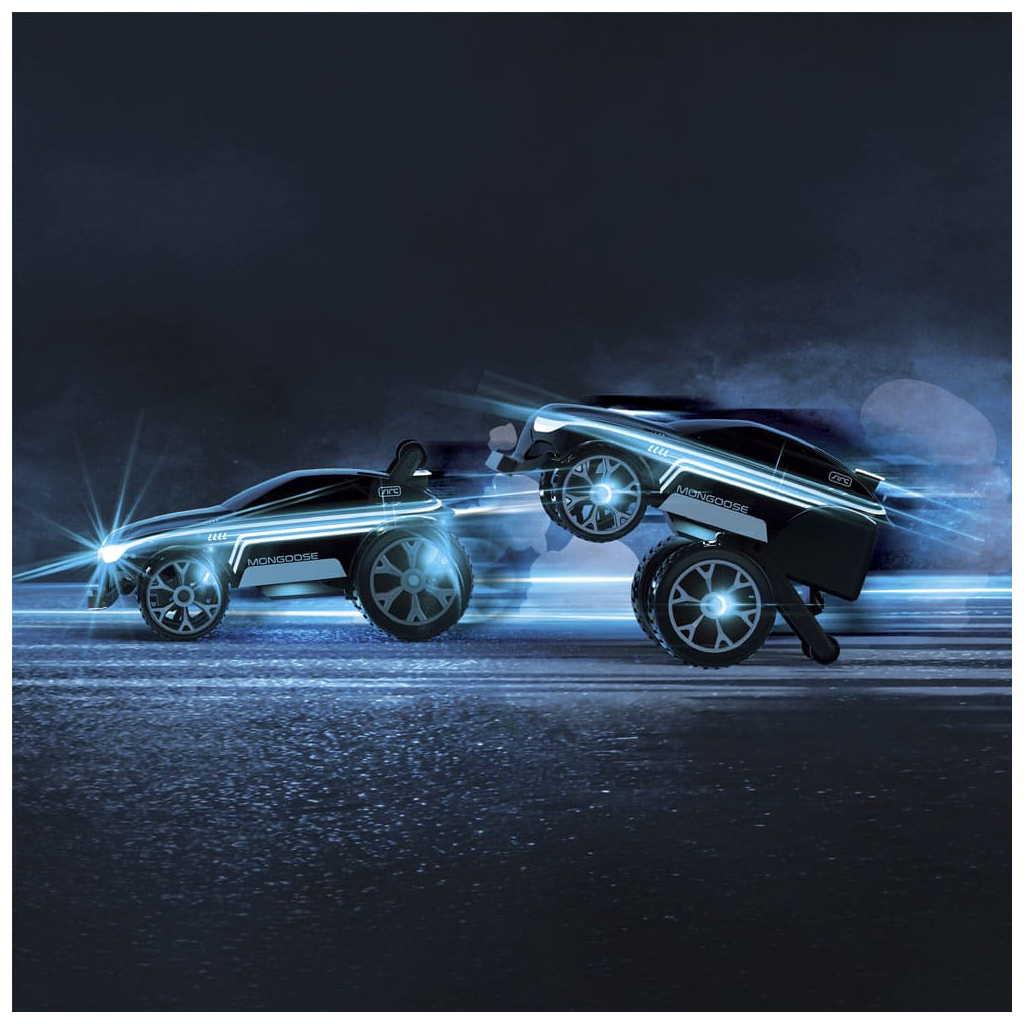 Радіокерована іграшка Sharper Image Stunt Mongoose LED (1212009991) - зображення 3