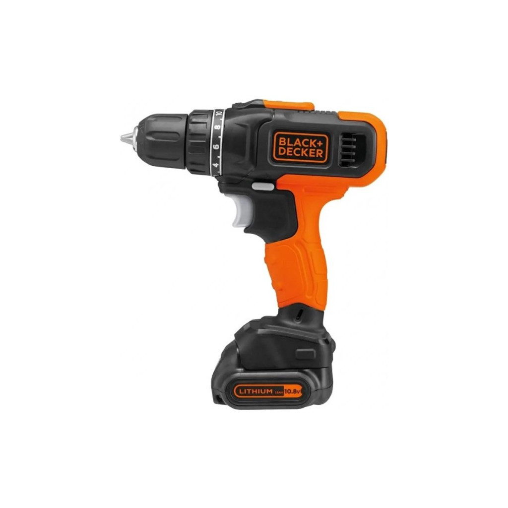 Шуруповерт Black&Decker FatMax, Li-lon 18 В, 26 Нм, 2 АКБ + ЗП, кейс (BCD7122CK) - зображення 4