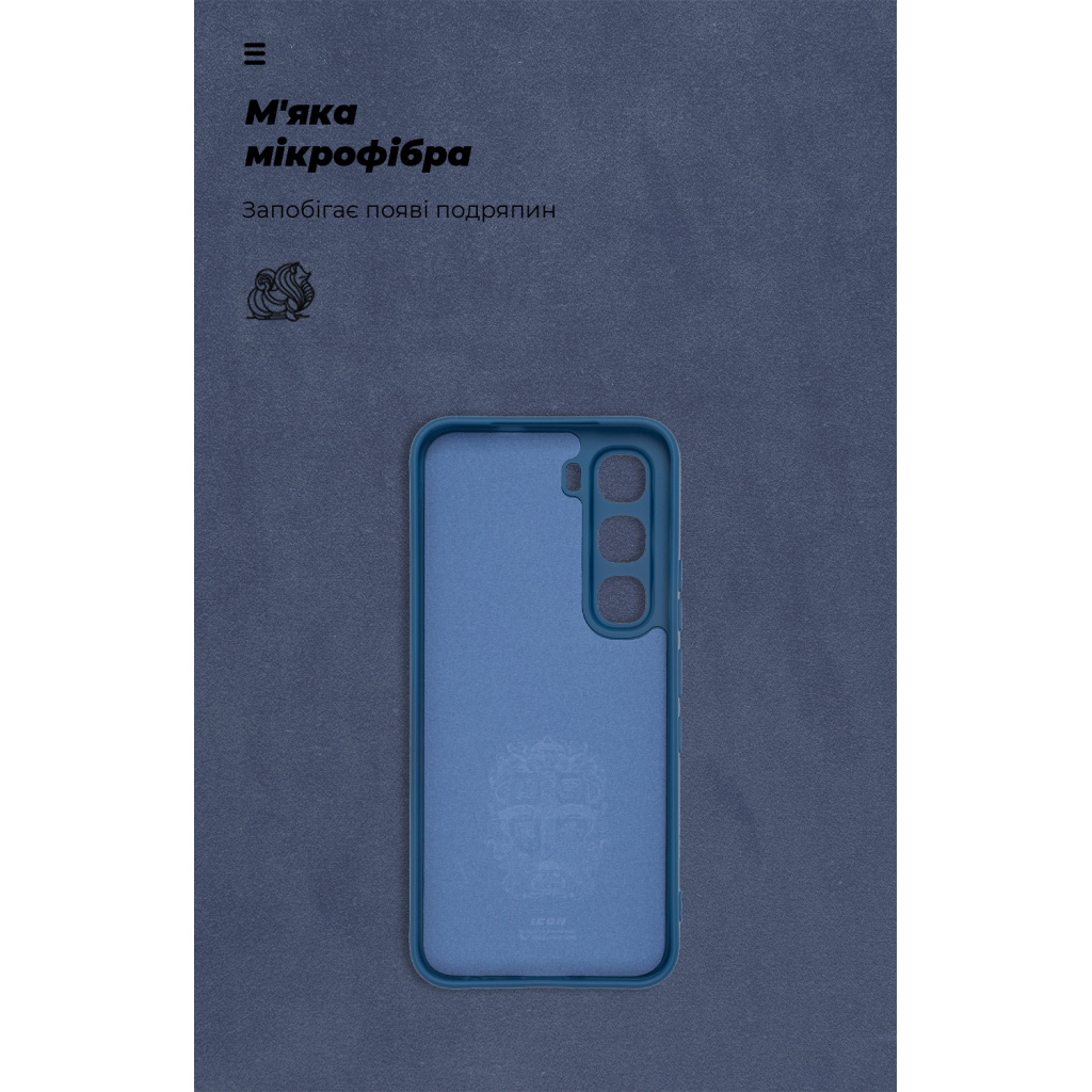 Чохол до мобільного телефона Armorstandart ICON Infinix Hot 60 Pro 4G Camera cover Dark Blue (ARM88673) - зображення 4