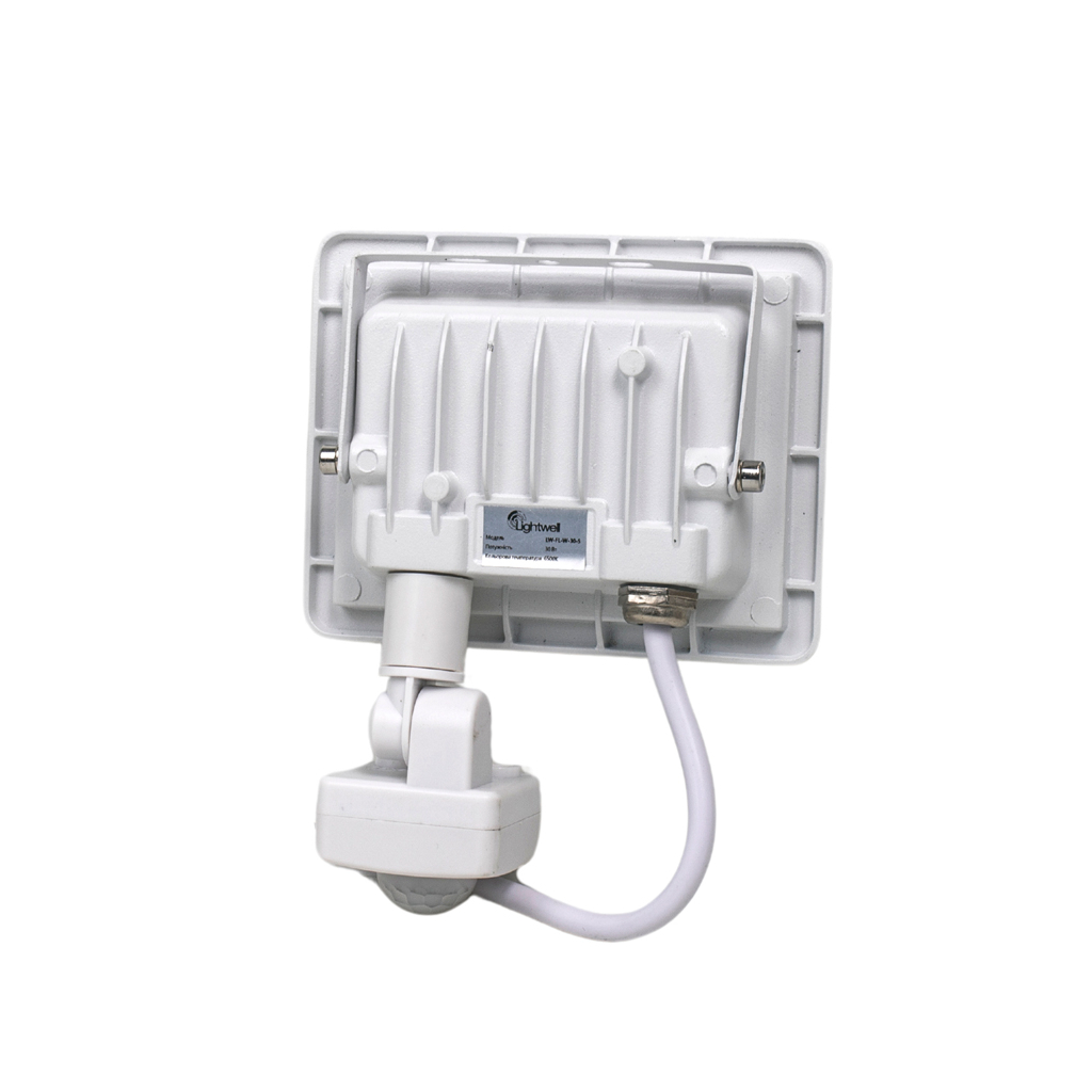 Прожектор Lightwell LW-FL-W-30-S 30 W з датчиком руху - зображення 2