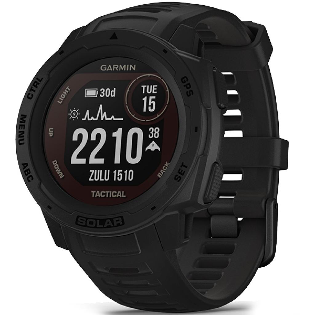 Смарт-годинник Garmin Instinct Solar, Tactical Edition, Black (010-02293-03) - зображення 1