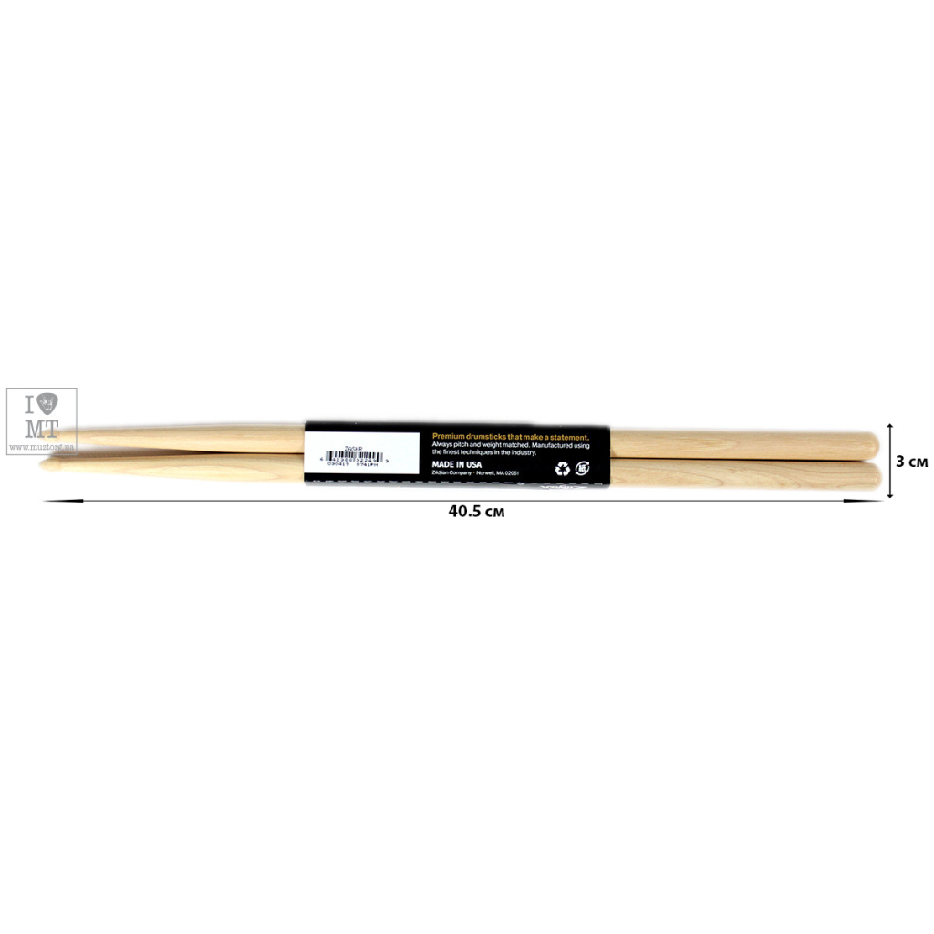 Барабанні палички Zildjian Kaz Rodriguez Artist Series Drumsticks (229522) - изображение 6
