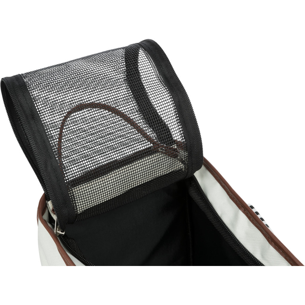 Переноска для тварин Trixie Elisa 20х26x41 см до 5 кг (біла) (4011905362472) - зображення 3