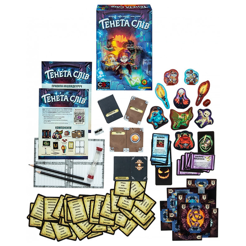 Настільна гра Kilogames Тенета слів (Trapwords) (укр.) (KG-2300) - зображення 2