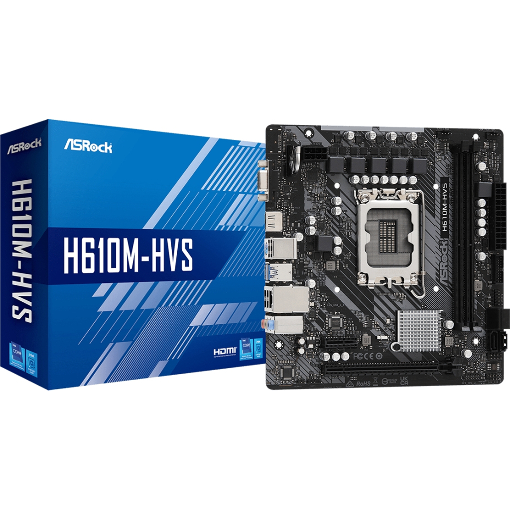 Материнська плата ASRock H610M-HVS - зображення 5
