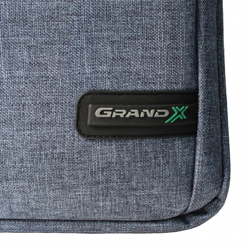 Сумка для ноутбука Grand-X 14'' SB-148 soft pocket Blue Gray (SB-148J) - зображення 7