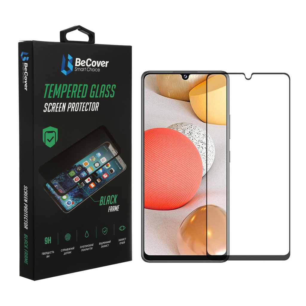 Скло захисне BeCover Samsung Galaxy M22 SM-M225 Black (706907) - зображення 1
