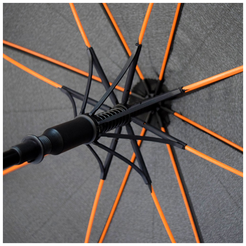 Парасоля Line Art Чорно-помаранчева (7130010) - зображення 5