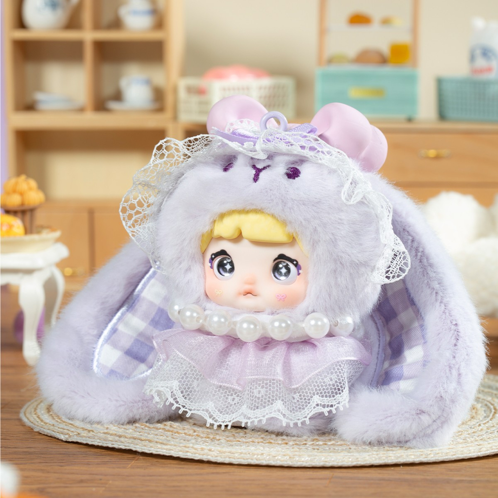 М'яка іграшка Pop Top з кільцем- сюрприз Hi TOY Nommi Зайченята (HC023) - зображення 9