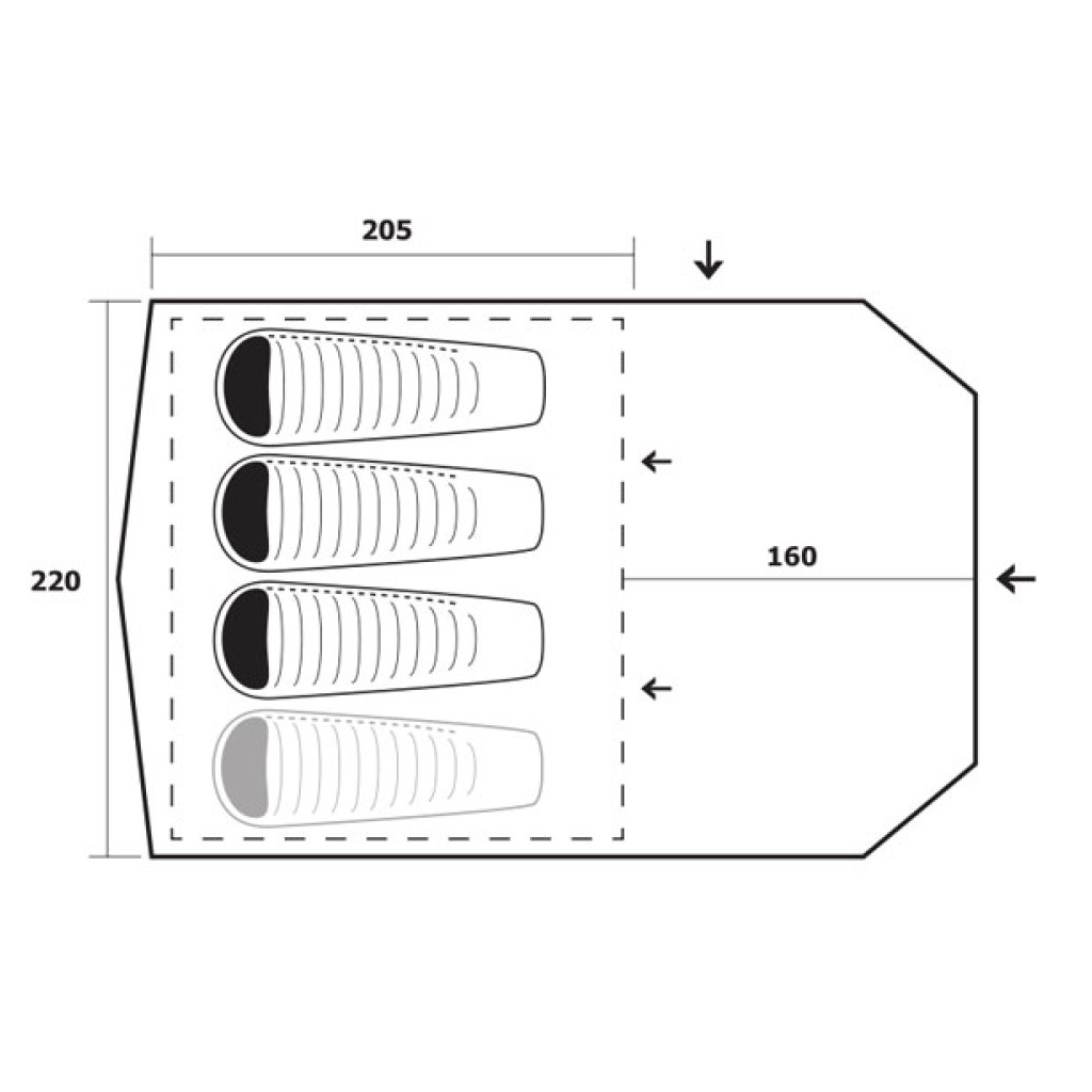 Намет Trimm Eagle dark olive (001.009.0078) - зображення 3