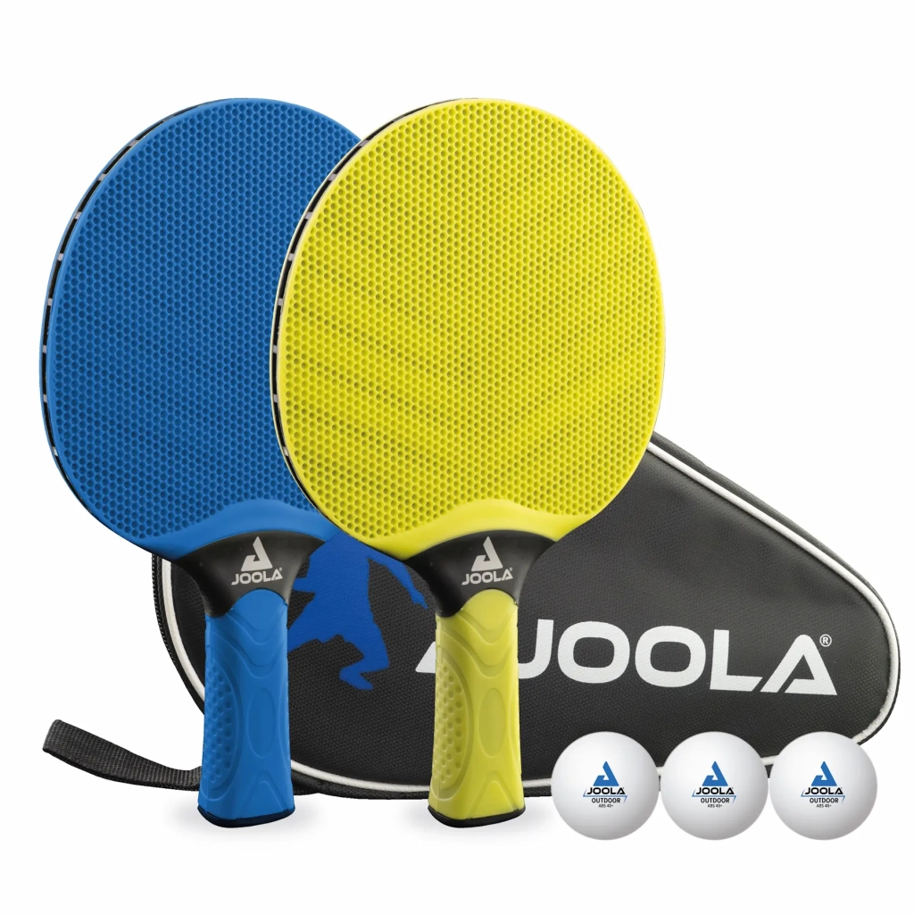 Комплект для настільного тенісу Joola Vivid Outdoor 2 Bats 3 Balls (51010) (930953) - зображення 1