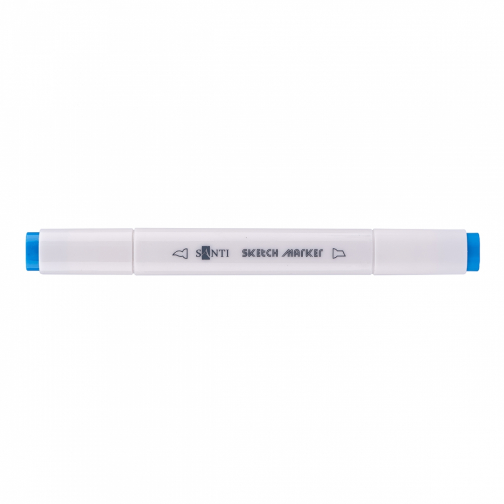 Художній маркер Santi sketch SM-40, яскраво-синій (390581) - зображення 2