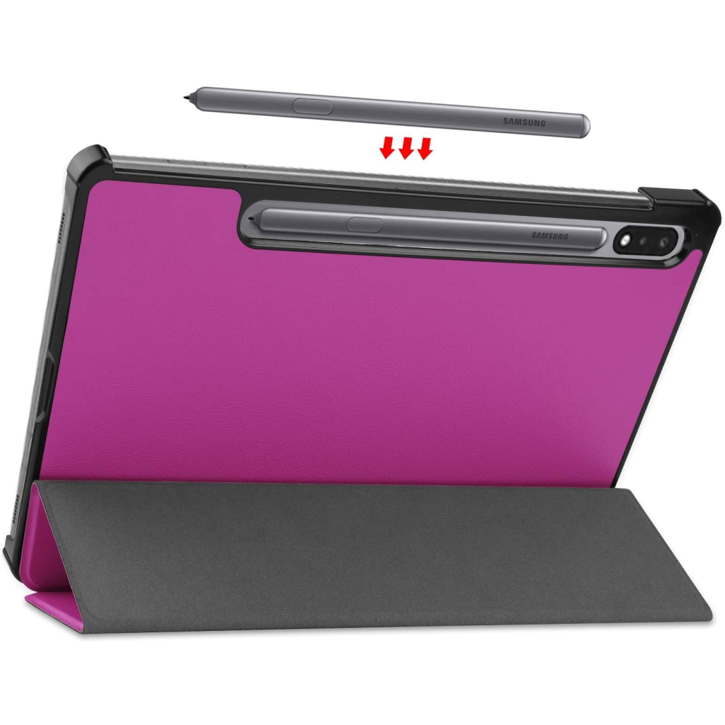 Чохол до планшета BeCover Smart Case Samsung Tab S9 (SM-X710/SM-X716)/S9 FE (SM-X510/SM-X516B) 11.0" Purple (709892) - зображення 5