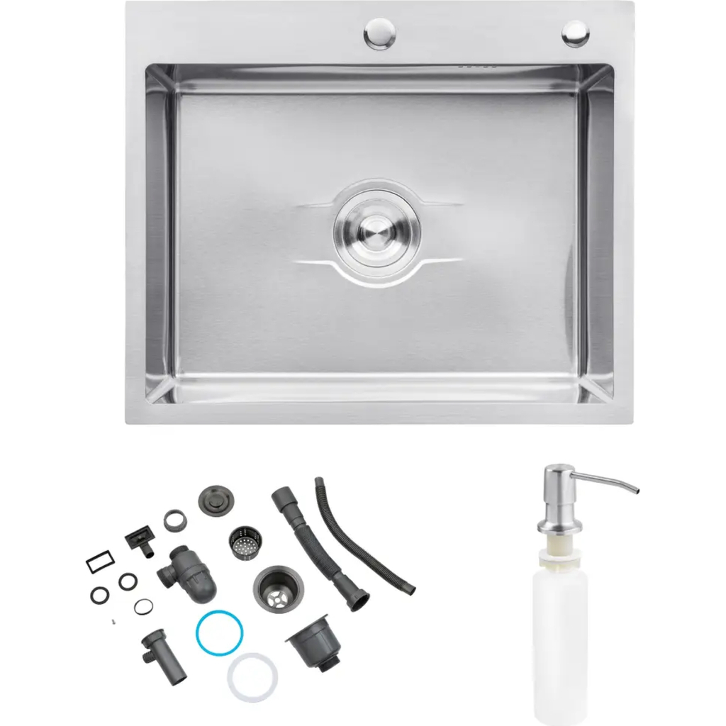 Мийка кухонна Kroner KDBrush6050HM (CV027237) - зображення 2