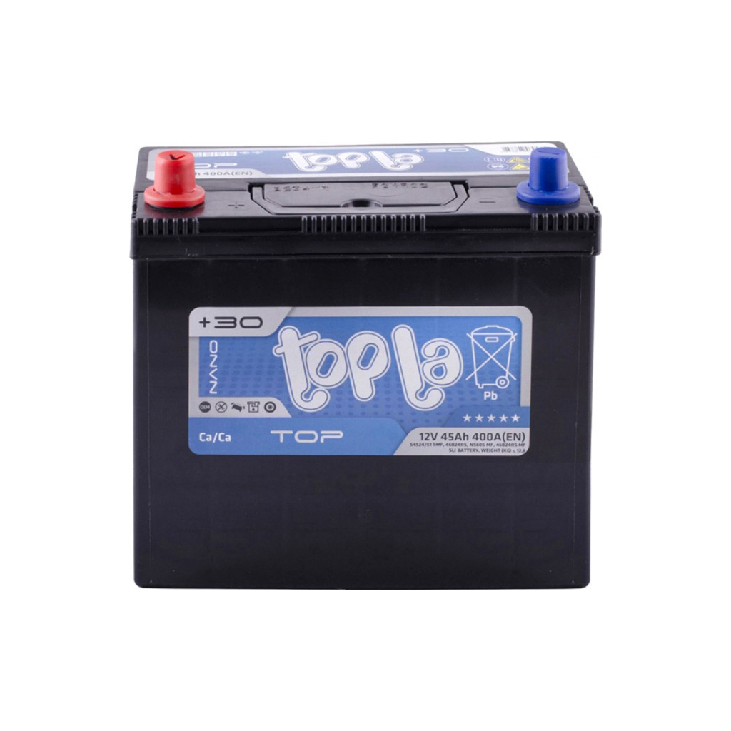 Акумулятор автомобільний Topla 45 Ah/12V Top/Energy Japan (118 145S) - зображення 1