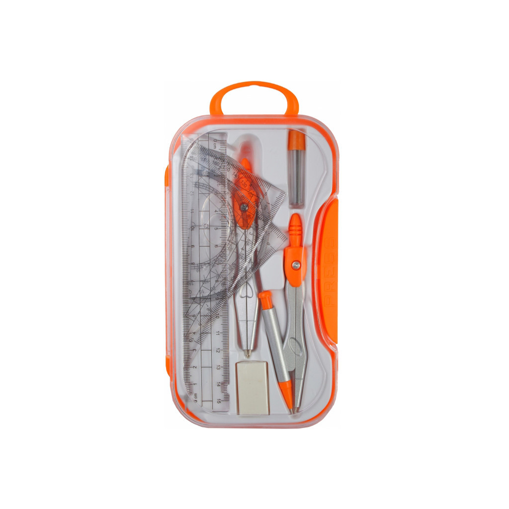 Готувальня Economix в кейсі з кнопкою 8 предметів, помаранчева (E81419) - зображення 1