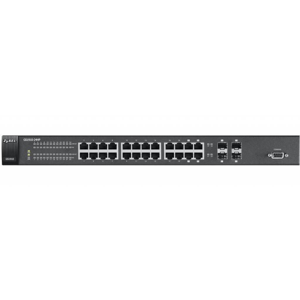 Комутатор мережевий ZyXel GS1910-24HP - зображення 3