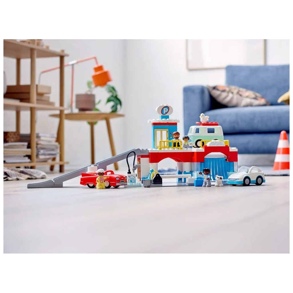 Конструктор LEGO Duplo Гараж і автомийка 112 деталей (10948) - зображення 2